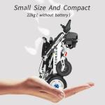 36km Multifunction Foldable Electric Wheelchair
