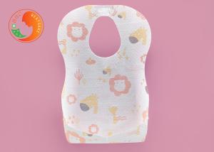 China Sanitary Disposable Baby Bibs Non Reusable Sleeveless Custom Disposable Bibs factory