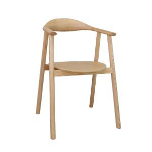 China Luxury Modern Nordic Solid Ash Wood Dining Chair For Dining Room W55*D47.5*H74.5 cm with OEM Service Accepted factory