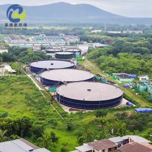 China NSF ANSI CAN 61 Enamel Steel Bolted Panel Tank For Waste Water Treatment factory