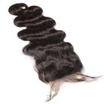 Natural Baby Hair 4X4 Lace Top Closure Hair Extensions 18 Inch OEM