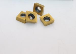 China Indexable Carbide Milling Inserts For Aluminium Machining Good Rigidity factory