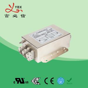 China Electric Passive Three Phase RFI Filter For Inverter 440V 480VAC 100A factory