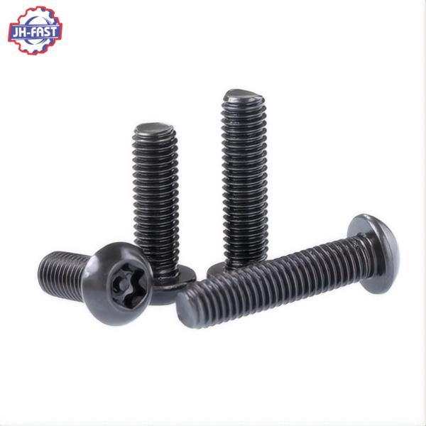 China Black Torx Button Mushroom Head Screw M2 M2.5 M3 M4 M5 M6 M8 Anti-theft Tamper Proof Pin factory