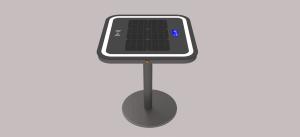 China Freehand Speaker 6.7V 20Ah LiFePO4 Wireless Charging Table factory