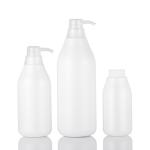 Round round lotion bottle With 39mm pump Multiapplication 300ml