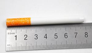 China Eco - Friendly Glazed White Zirconia Ceramic Parts Ceramic Tobacco Smoking Pipe factory