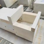 36 AZS Brick Top Choice for Glass Furnace from 's Fused Cast Block