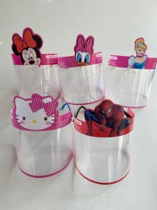 China Kids Reusable Clear Plastic Face Shield Splash Proof 3 Years Life factory