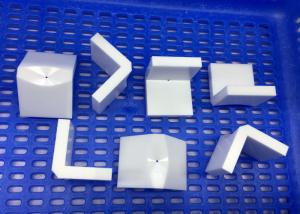 China OEM Zirconia Ceramic V Block / Industrial Zirconia Ceramic Components factory