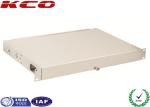 Outdoor 1U 48 Port Fiber Optic Patch Panel Sc Rack Mounted 0.15dB Insertion Loss
