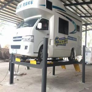 China 4000kg T440D Precision 4-Post Auto Lift for Efficient Vehicle Maintenance factory