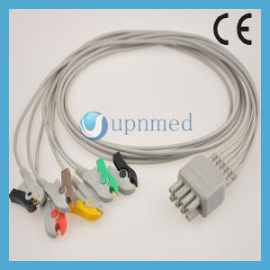 China Nihon Kohden BR-906P 6 lead ecg cable,clip factory