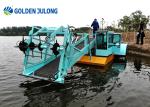 Full Automatic Water Surface Cleaning Boat / Trash Skimmer Vessel 0.5 M Draft
