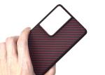 Aramid Fiber Phone Case For Samsung S21 Ultra Carbon Fiber Case