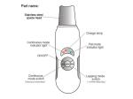 2in1 Anion Ultrasonic Scrubber Portable Skin Scrubber Cleaner Beauty Skin