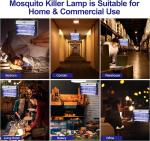 JZ 20W 30W 40W UV Light Aluminum Alloy Anti Mosquito Lamp Flies Moths Catcher