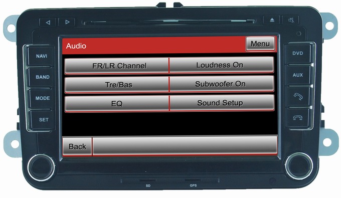 Ouchuangbo Car Radio VW Jetta Caddy Eos with Phonebook iPod RDS SD mp3 player OCB-8785