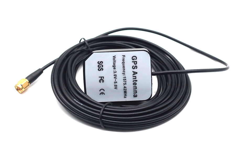 Long Range 1575.42mhz GPS Antenna for Android Tablet Car TV In-Dash 1DIN Connector