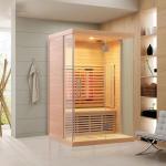 Indoor Luxury Spa Keep Body Health Steam and Infrared Sauna 1900W