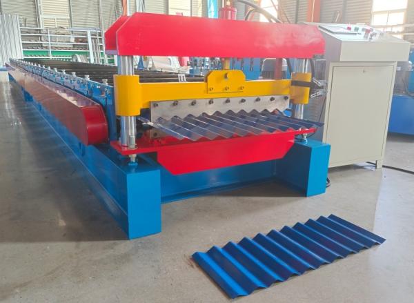 China High Performance Corrugated Sheet Roll Forming Machine For Business factory