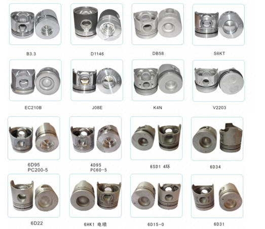 D6BR diesel engine Piston of High quality and low price OEM: ME072000