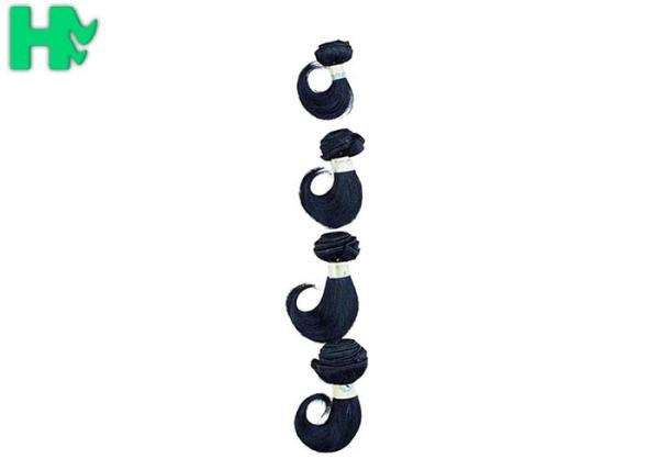 No Tangle No Shedding Natural Human Hair Extension Natural Color Short Afro