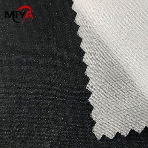 China 100% Polyester PA Coating Woven Fusible Interlining Micro Double Dot factory