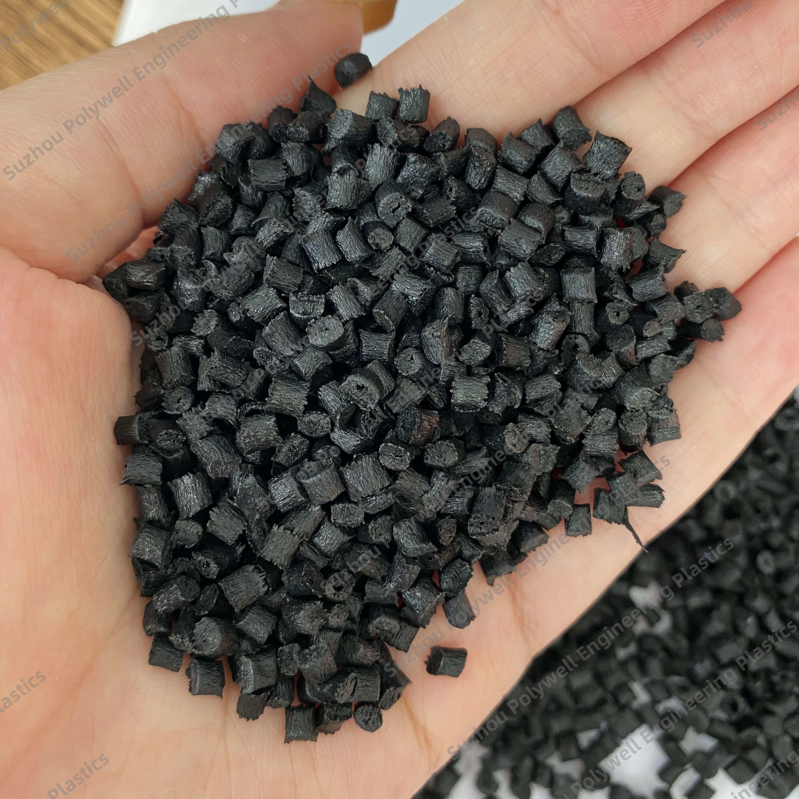 Extrusion Polyamide Nylon 66 Plastic Granules With Elongation At Break≥2.5%
