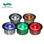 Aluminum Solar Flashing Road Studs Outdoor Garden Warning Pathway Solar Powered