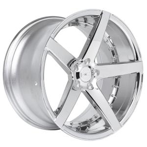 China Concave Chrome Extreme Wheels 22 Inch Staggered Rims 7-13J factory
