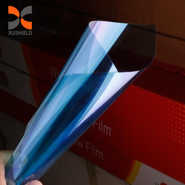 CH6099 Blue Purple Chameleon Tint 2Mil Heat Shrink Color Changing Chameleon