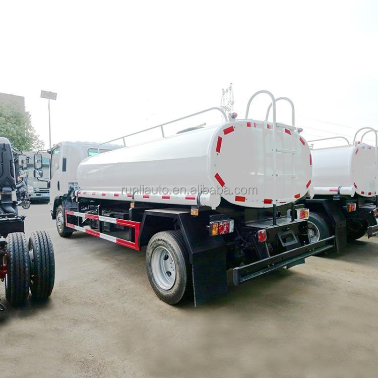 Factory ISUZU 5000 Litres Small Mini Light Water Bowser Sprinkle Truck Watering Cart Water Tank Truck Water Truck