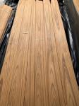 Natural Burma Teak Crown Cut Veneer Sheet For Hotel Decoration