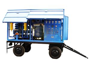 China 110KV Substation Transformer Oil Regeneration Machine Two Stage Vacuum Pumps factory