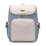 New Large-capacity PU Leather Diaper Bag Waterproof Shoulder Mommy Backpack With
