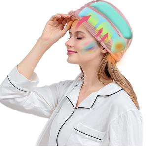 China Remote Controll Head Massaging Hat Air Compression 4000mAh USB Charging factory