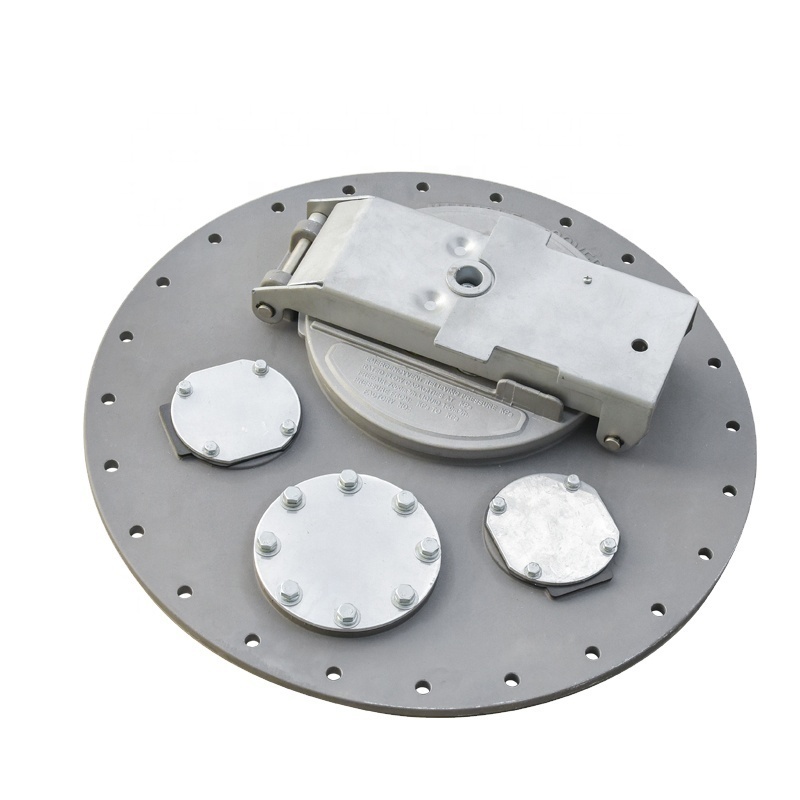 China 20 Inch European Aluminum Alloy Manhole Cover with Single Valve factory