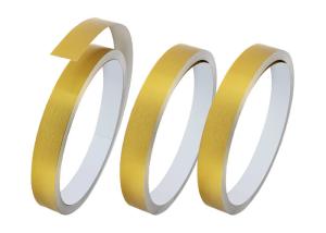China 0.8MM Thickness Aluminium Trim Cap Brush Gold Coated Free Charge Return Side Material factory