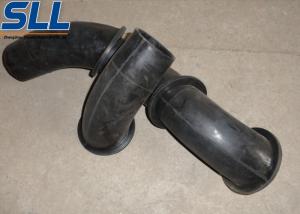 China Concrete spraying shotcrete machine accessories rubber elbow for connect convery hose factory