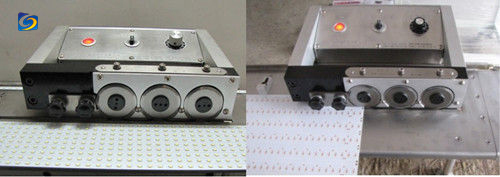 Led Aluminum Board PCB Separator V-CUT 0.2 - 5mm Cutting Thickness