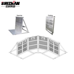 China Easy Assemble Aluminum Concert Crowd Control Barriers Outdoor Show factory