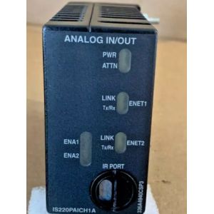 GE Mark VI IS220PAICH1A IO PACK ANALOG IN/OUT BASIC