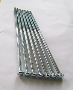 China 3/8*10&quot; Carriage Bolt,Zinc plating, Rohs factory