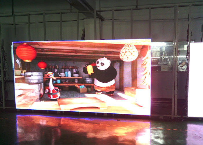 P6 RGB Bright Outdoor Advertising Led Display With Wide Viewing Angle