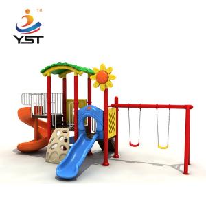 China Recycling Childrens Garden Slide Linear Polyethylene Childrens Plastic Slide factory