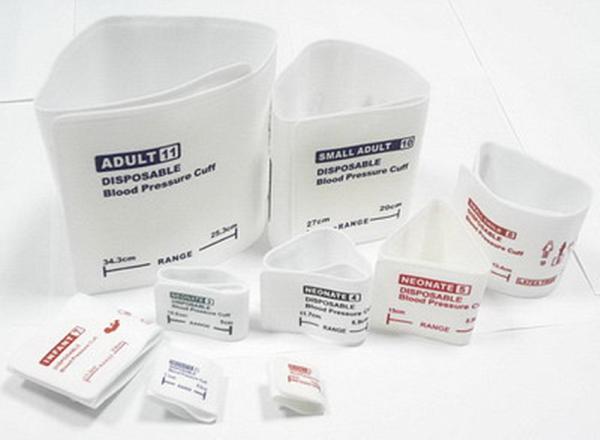 Disposable NIBP Cuff For Hospital Blood Pressure Monitor Singel Tube Different