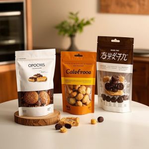 Custom Printed Flexible Plastic Smell Proof Zip Lock Stand Up Pouch Gummy