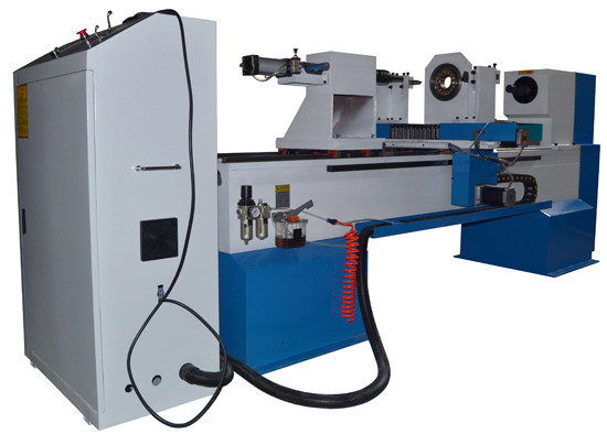CNC Wood Turning Lathe KC1530-1 with 1 spindle working length adjustable Max. working length accept customized