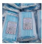 Medical Protective Disposable Face Mask 3 Ply Filter Melt Blown Fabric